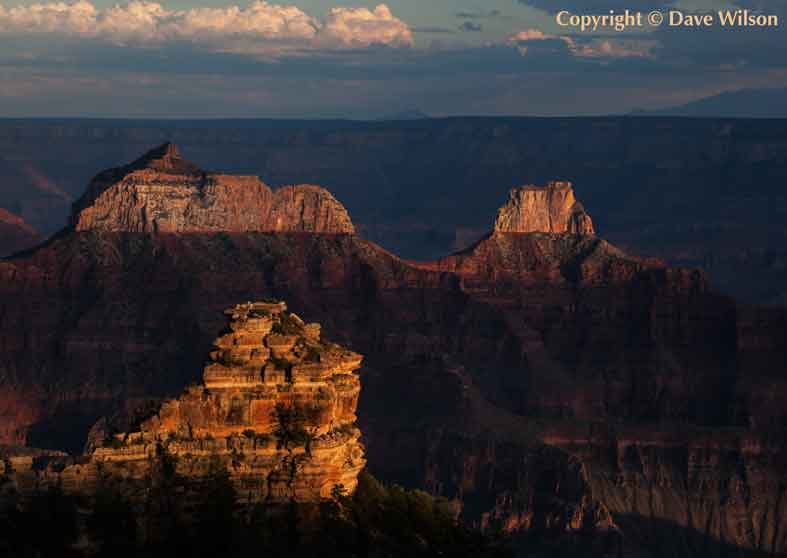 From Widforss Point on the North Rim of the Grand Canyon, Arizona