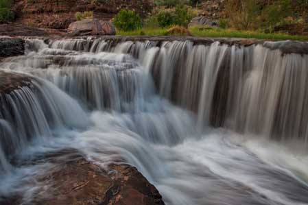Apache Falls on the Upper Salt River in southern Arizona