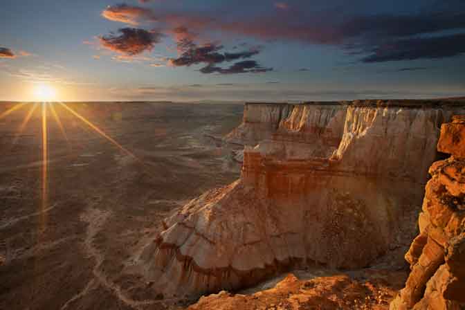 Coal Mine Canyon on the Navajo and Hopi Reservations in northern Arizona