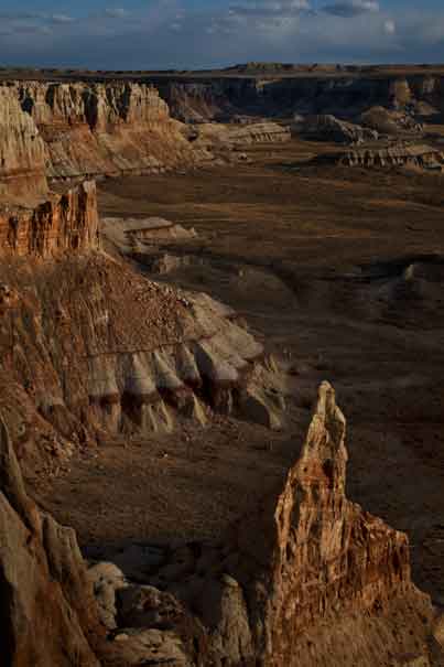 Coal Mine Canyon on the Navajo and Hopi Reservations in northern Arizona