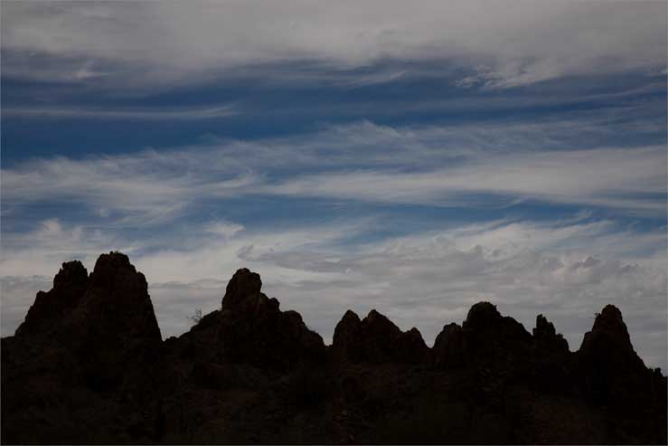 The Crater Range in southern Arizona.