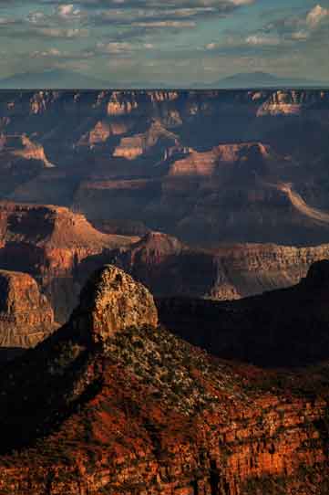 From Widforss Point on the North Rim of the Grand Canyon, Arizona