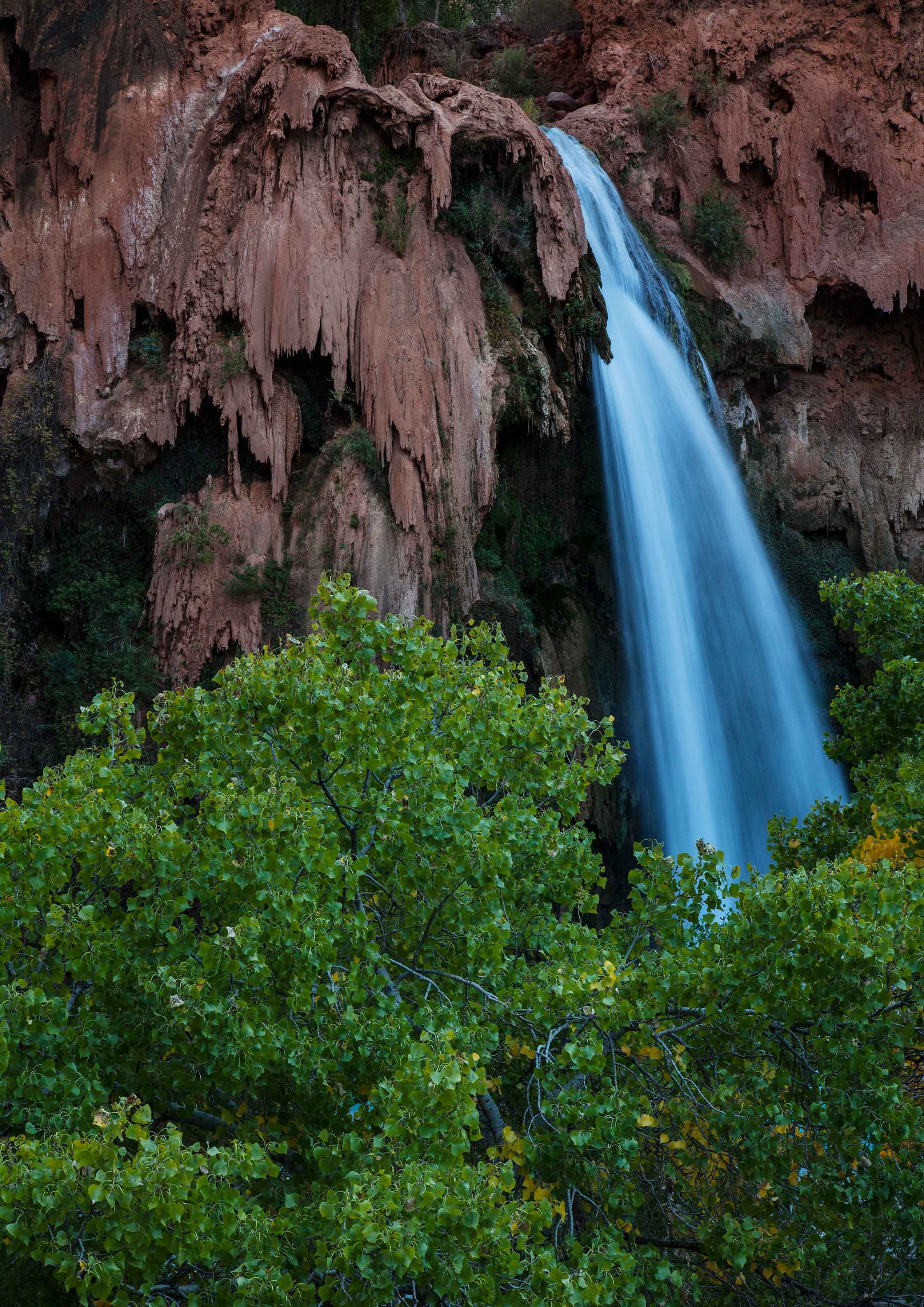 Havasu Falls in Havasu Canyon (Havasupai) in the Grand Canyon, Arizona