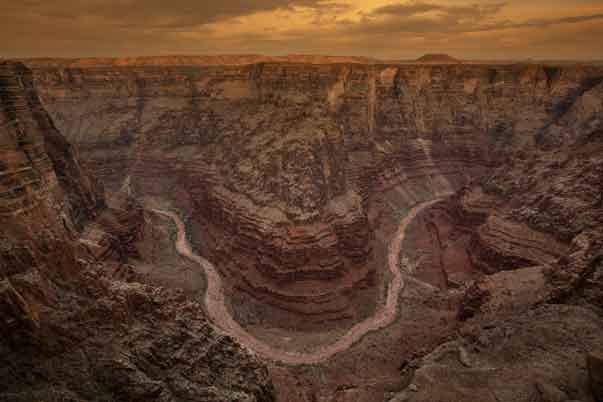 The "Third Bend" of the Little Colorado River Gorge, northern Arizona