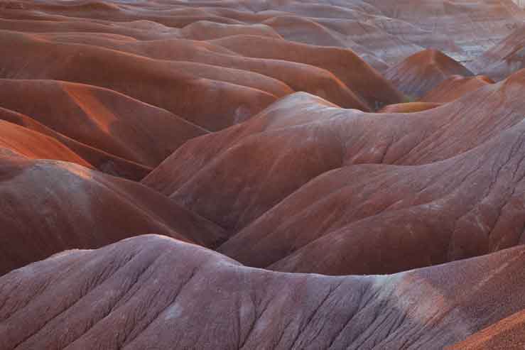 The Little Painted Desert, northern Arizona.