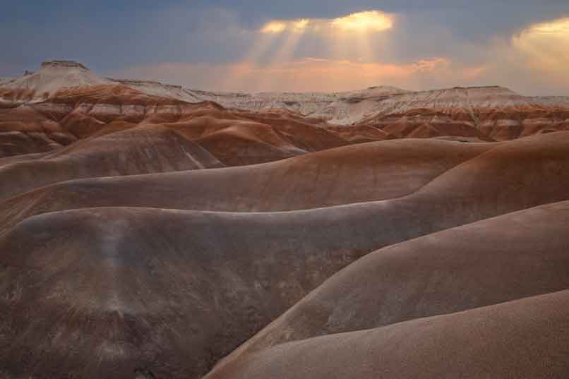 The "Little Painted Desert" in northern Arizona.