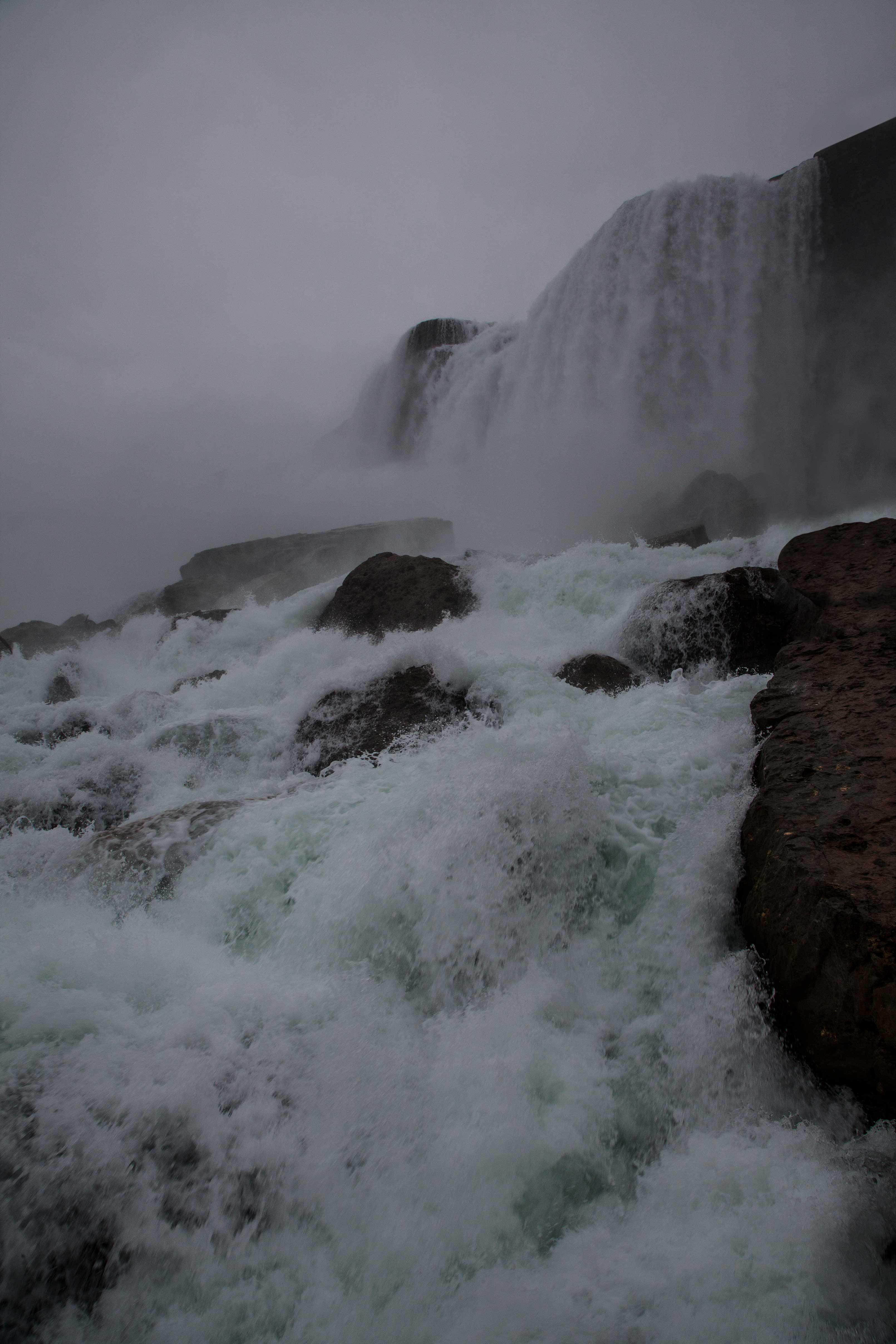 Bridal Veil Falls from the American side of Niagara Falls