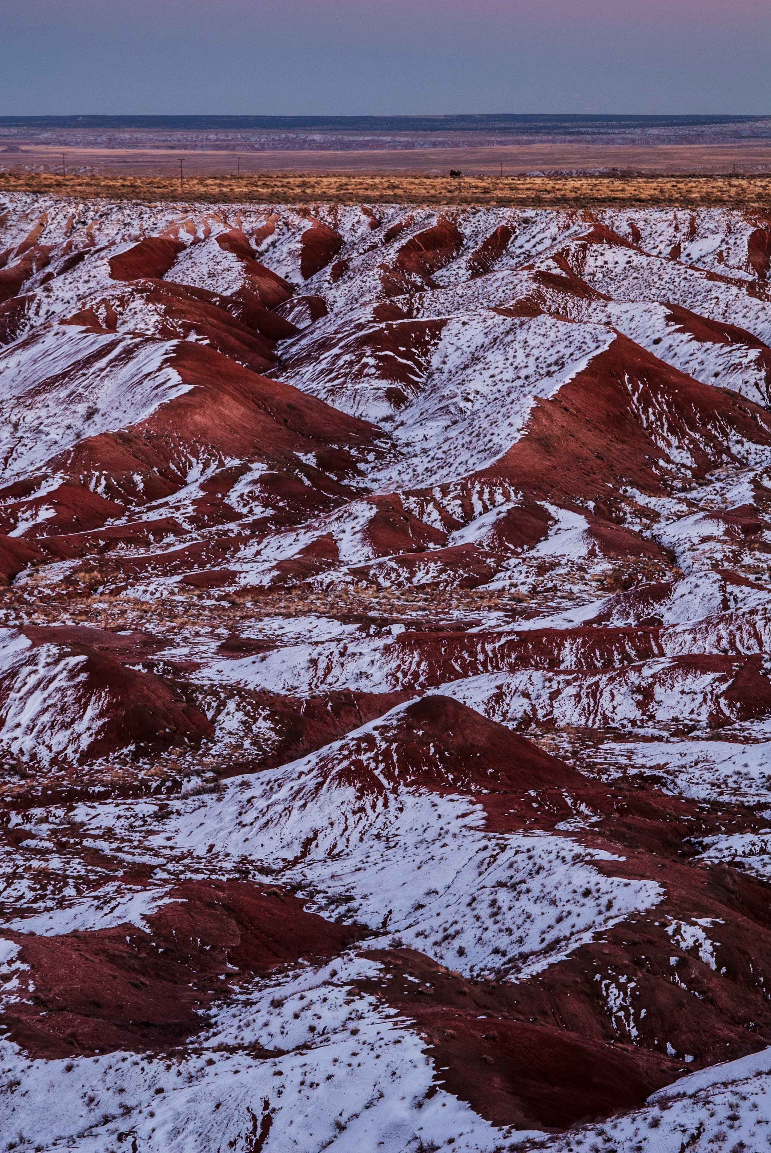 Part of the Painted Desert at Petrified Forest National Park, Arizona