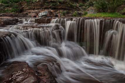 Apache Falls on the Upper Salt River in southern Arizona