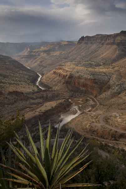 The Salt River Canyon, Arizona