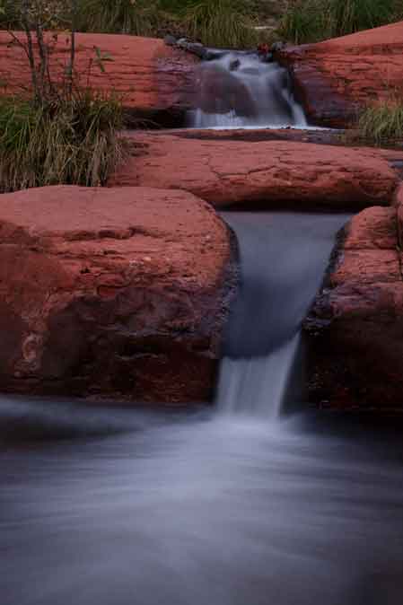 Rocks and water at Wet Beaver Creek, Arizona