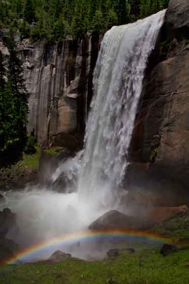 Vernal Falls at Yosemite National Park, California